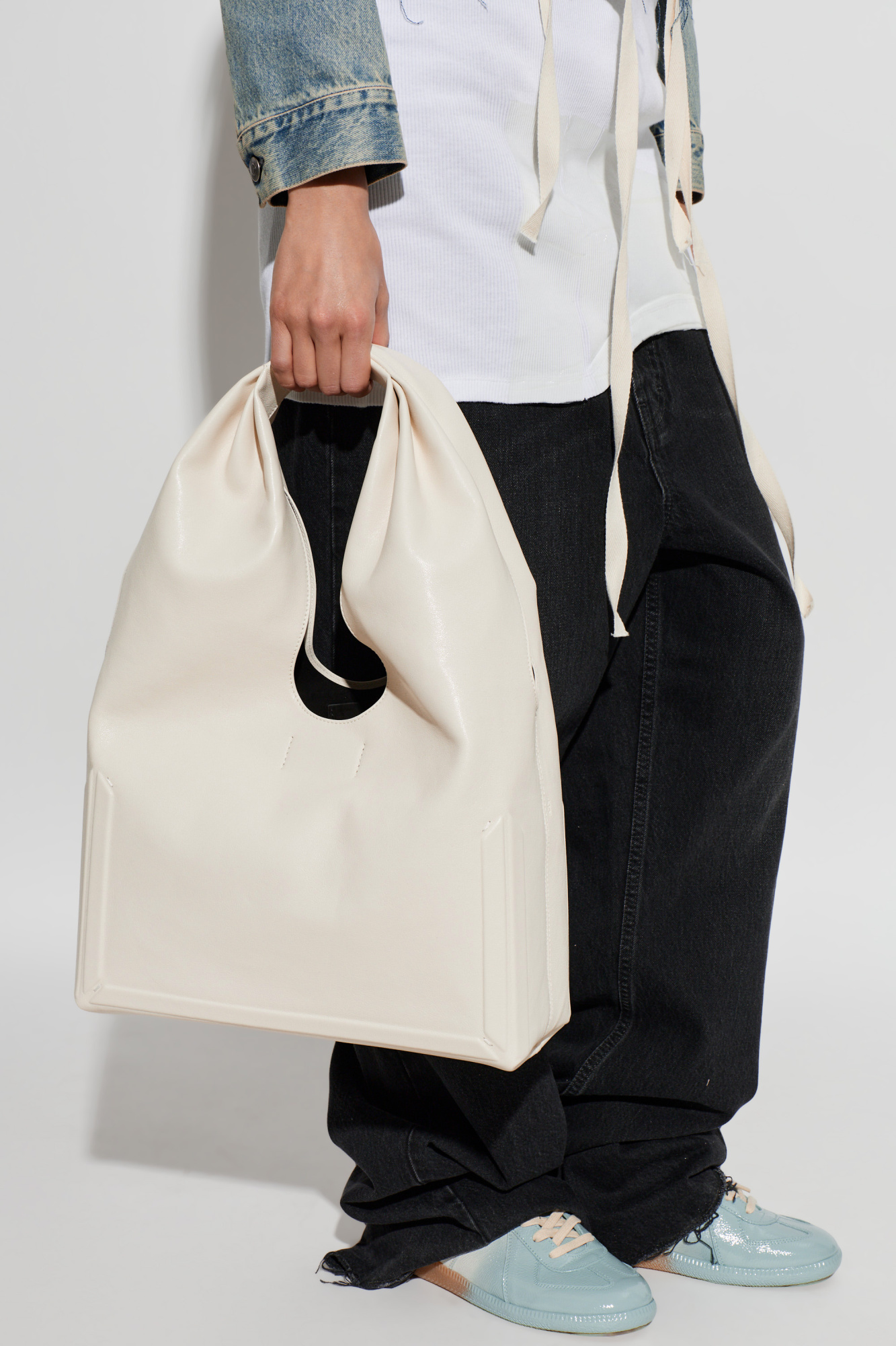 マルジェラ Canvas Large Shoulder Bag マルジェラ Canvas Large Shoulder Bag 【公式通販】